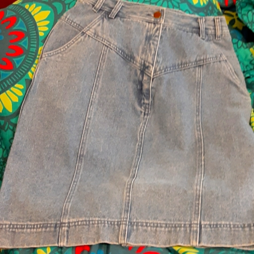 Together big girl's jean skirt
